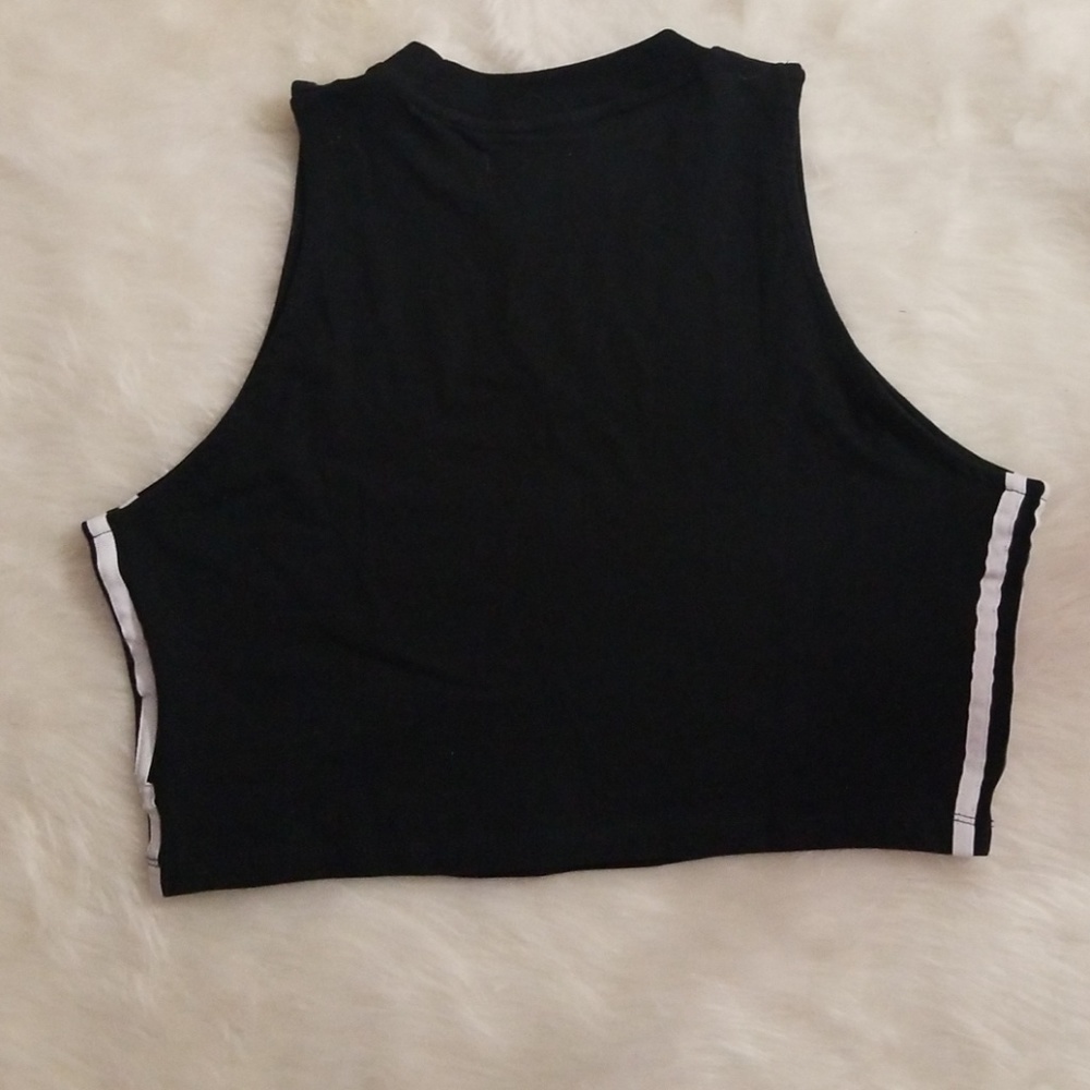 ❌SOLD ❌ADIDAS Black Crop Womens Tank - Picture 7 of 8